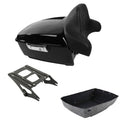 King Trunk Luggage Backrest Mount Rack Fit For Harley Touring Road Glide 14-2026