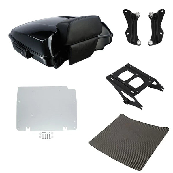 Razor Trunk Backrest Rack Docking Kit Plate Fit For Harley Street Glide 14-2026