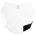 UFO Front Number Plate White For KTM 125 SX 2013-2015