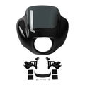Vivid Black Headlight Fairing W/ Bracket Kit Fit For Harley Softail Fxbb 18-2025