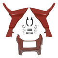 Side Fairing Chin Spoiler Cover Fit For Harley Road Glide Fltrx 17-24 Wicked Red
