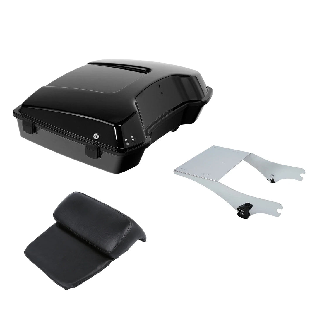 Razor Trunk Backrest Mount Rack Fit For Harley Road King Glide 1997-2008