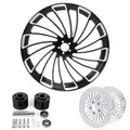 32" Front Wheel Rim Dual Disc Hub Brake Rotor Fit For Harley Road Glide 2008-24