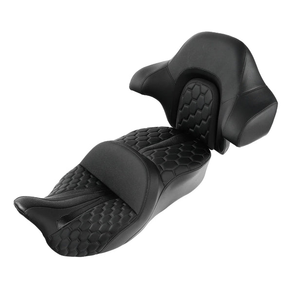 Driver Passenger Seat King Backrest Fit For Harley Cvo Street Glide 2014-2023 22
