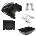 King Trunk Pad LED Light Rack Speakers Mount Plate Fit For Harley Touring '14-26