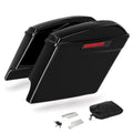 5" Extended Saddlebags 6" x 9" Speaker Cutout Fit For Harley Street Glide 14-24
