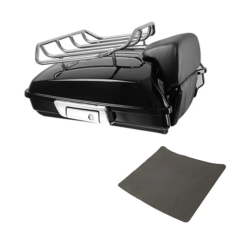 Razor Trunk Backrest Luggage Rack Fit For Harley Touring Electra Glide 2009-13