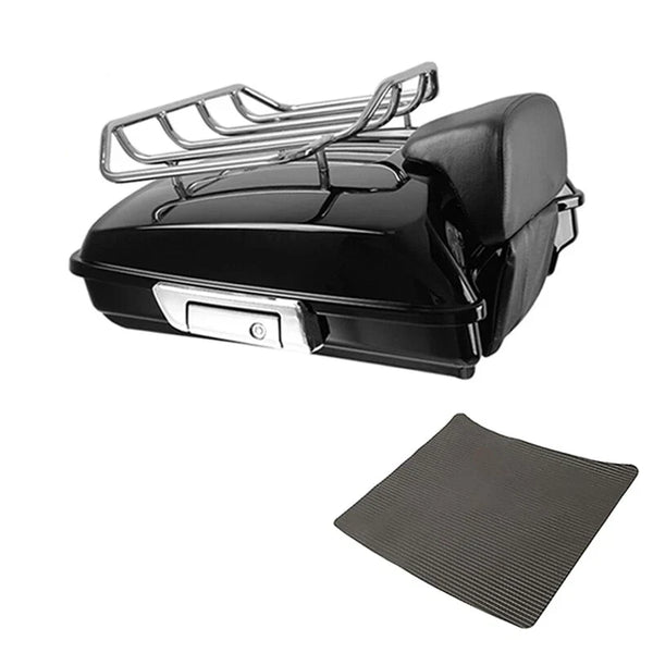 Razor Trunk Backrest Luggage Rack Fit For Harley Touring Electra Glide 2009-13