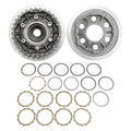 Clutch Pressure Plate Friction Clutch Plates Kit Fit For Harley Touring 04-2010