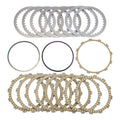 Drive Clutch Plates Kit Fit For Harley Twin Cam Touring Softail Dyna 1999-2017