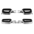 Driver & Passenger Foot Pegs Footpegs Fit For Harley Softail Slim Fat Boy 18-25