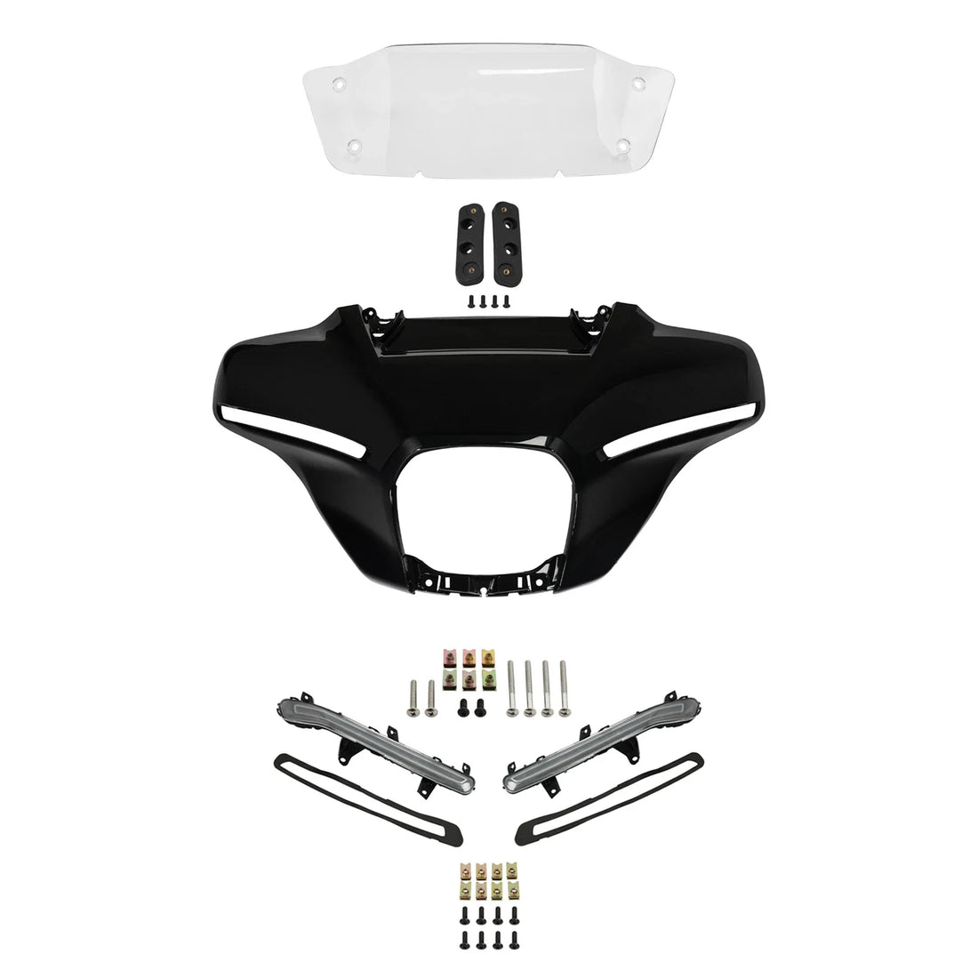 Outer Fairing Windshield Turn Signal Light Fit For Harley Cvo Street Glide 23-25
