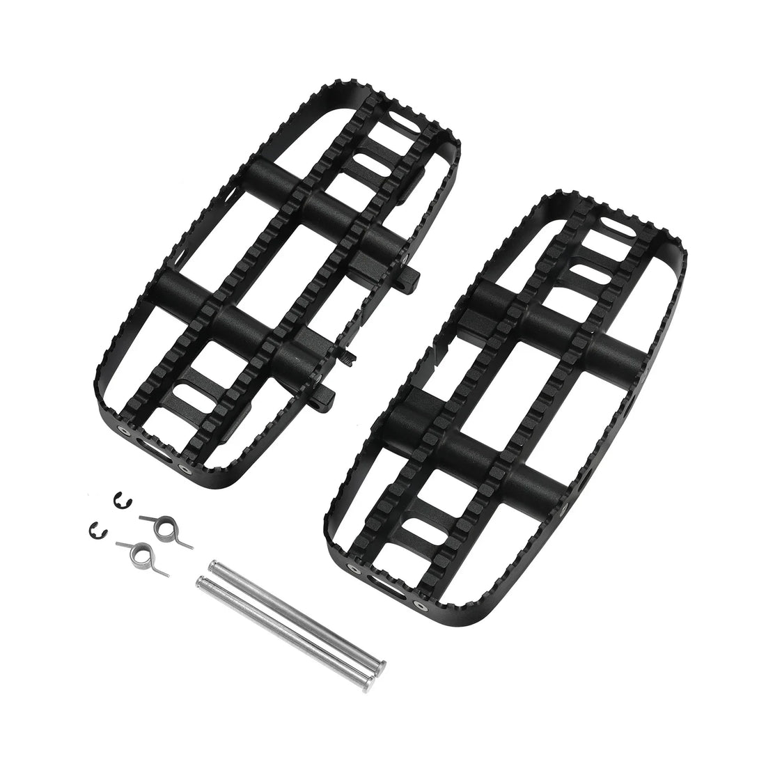 Black Driver Floorboard Fit For Harley Softail Slim Deluxe Fat Boy Flfb 18-25 19