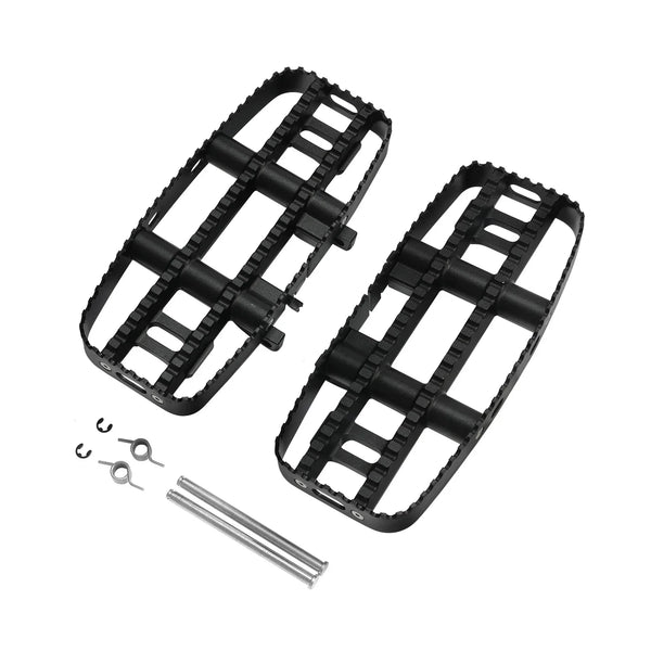 Black Driver Floorboard Fit For Harley Softail Slim Deluxe Fat Boy Flfb 18-25 19