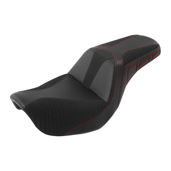 Driver Passenger Seat Fit For Harley Dyna Super Glide Fxdc Low Rider Fxdl 06-17