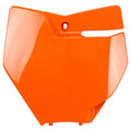 UFO Front Number Plate KTM Orange For KTM 250 XC 2017-2018