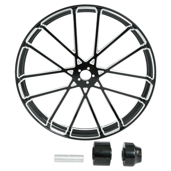 23" x 3.5" Front Wheel Rim Hub Single Disc Fit For Harley Road Glide ABS 1997-21