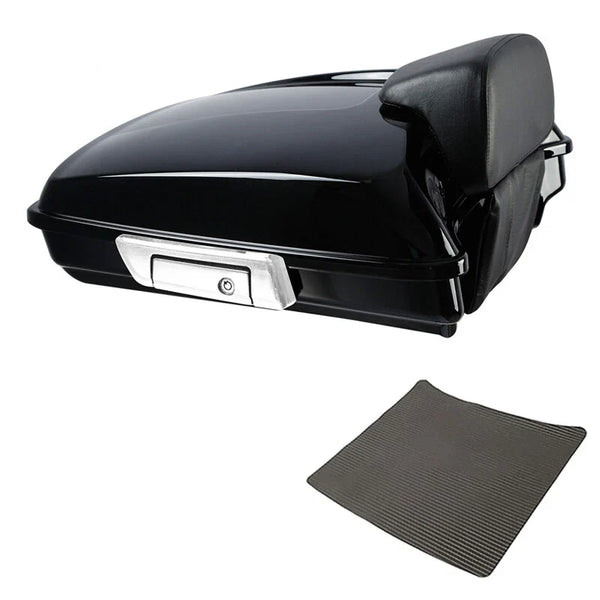5.5" Razor Trunk Backrest Pad Fit For Harley Touring Road Street Glide 2014-2026