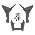 Side Fairings Chin Spoiler Fit For Harley Road Glide 17-23 Industrial Gray Denim