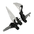 Driver Footpeg Pegs Bracket Fit For Kawasaki Ninja 400 2018-2024