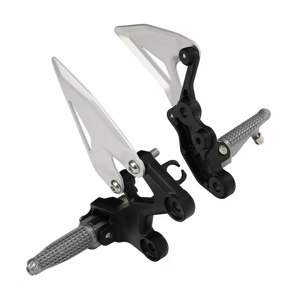 Driver Footpeg Pegs Bracket Fit For Kawasaki Ninja 400 2018-2024