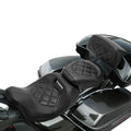 Low-Profile Driver & Passenger Seat & Razor Pad Fit For Harley Touring 14-23