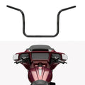 12'' Rise Ape Hanger 1'' Fat Handlebar Fit For Harley Cvo Street Glide 2023-2026