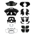 Vivid Black Fairings Speakers Glove Box Air Duct Fit For Harley Road Glide 15-24
