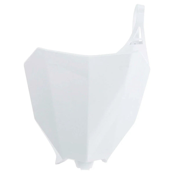 Acerbis 2630680002 Front Number Plate White