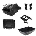 King Trunk Backrest Rack Mount Plate Docking Kit Fit For Harley Touring 14-26 25