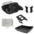 Chopped Trunk Backrest Mounting Rack Docking Kit Fit For Harley Road Glide 14-26