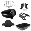 Matte King Trunk Luggage Pad Rack Mount Docking Fit For Harley Touring 2009-2013