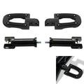 Passenger Footpeg Mount and Peg Kit Fit For Harley Softail Slim Fat Boy 18-25