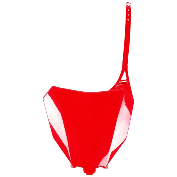 UFO Front Number Plate 00 CR Red For Honda CRF450R 2017-2020