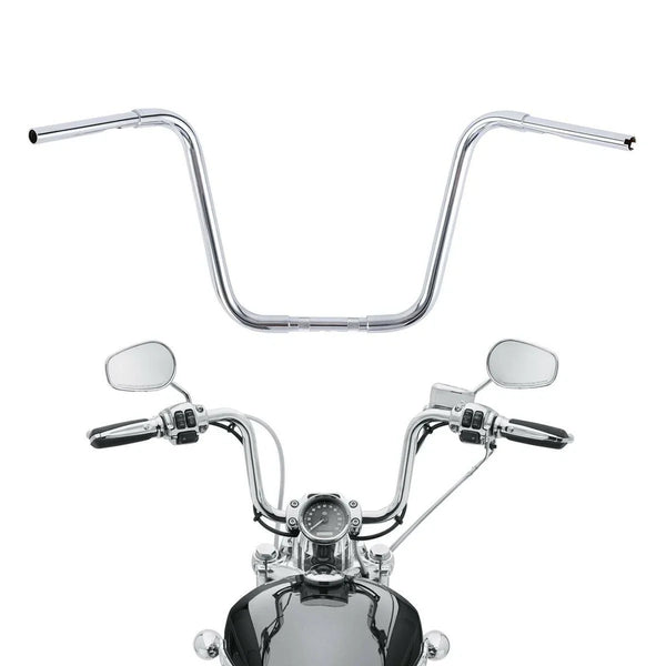 Chrome 16" Rise Ape Hangers 1-1/4" Handlebar Fit For Harley Sportster XL Custom
