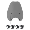 Windshield Windscreen & 41mm Quick-Release Clamps Fit For Harley Dyna Softail