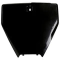 UFO Front Number Plate Black For Husqvarna TC 250 2017-2022