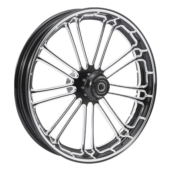 30" Front Wheel Rim & Single Disc Wheel Hub Fit For Harley Street Glide 1997-21