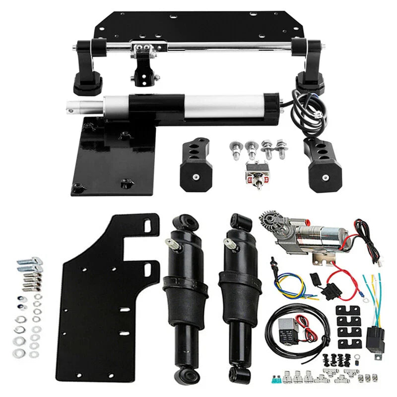 Electric Center Stand/Rear Air Ride Suspension Fit For Harley Road Glide 17-2025
