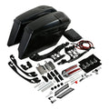 Unpainted 4'' Stretched Saddlebags Lids Hardware Fit For Harley Touring 14-2023