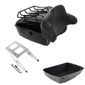 King Trunk Luggage Backrest Mount Fits For Harley Sport Glide 2018-2021