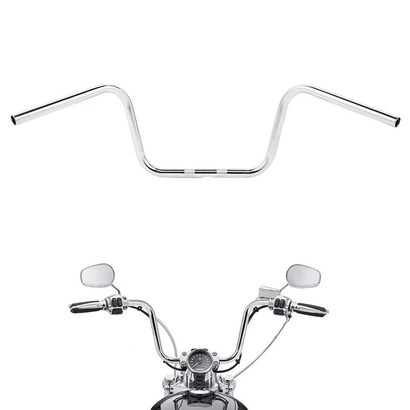 10" Rise Ape Hanger 1" Handlebar Fit For Harley Heritage Softail Sportster XL883