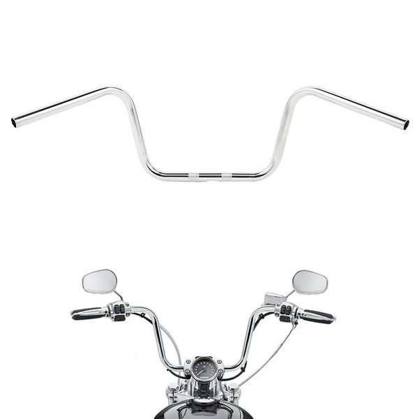10" Rise Ape Hanger 1" Handlebar Fit For Harley Heritage Softail Sportster XL883