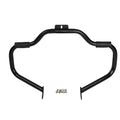 Black Mustache Engine Guard Highway Crash Bar Fits For Harley Softail 2000-2017