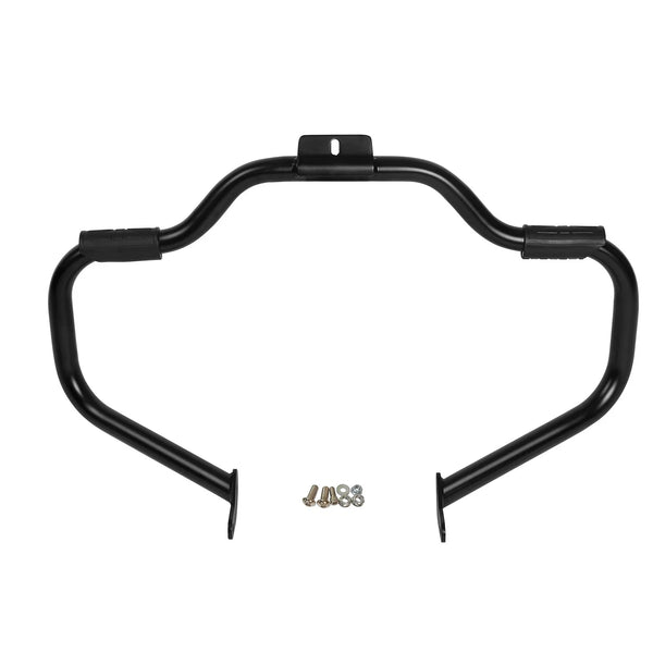 Black Mustache Engine Guard Highway Crash Bar Fits For Harley Softail 2000-2017