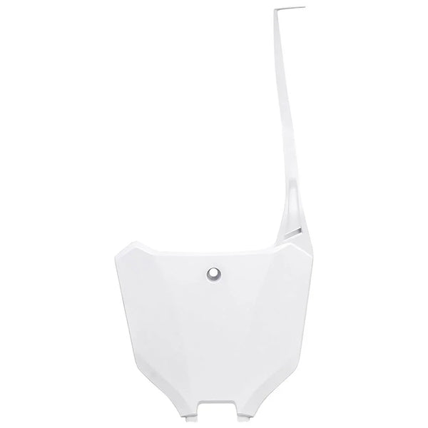 UFO Front Number Plate White For Honda CRF450R-S 2023-2024