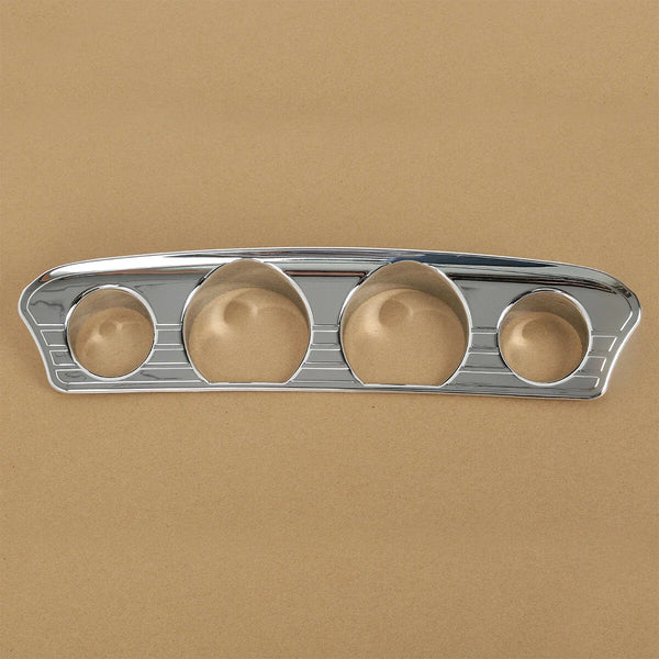 Tri-Line Gauge Trim Cover Fits For Harley Touring Electra Street Glide 2014-2024