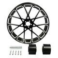 18" x 3.5" CNC Front Wheel Rim Dual Disc Hub Fit For Harley Road Glide 1997-2021