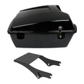 Black Chopped Trunk Latch Mounting Rack Fit For Harley Touring 97-08 07 Touring