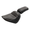 Black+Orange Rider & Passenger Seats Fit For Harley Street Bob Fxbb 2018-2024 23